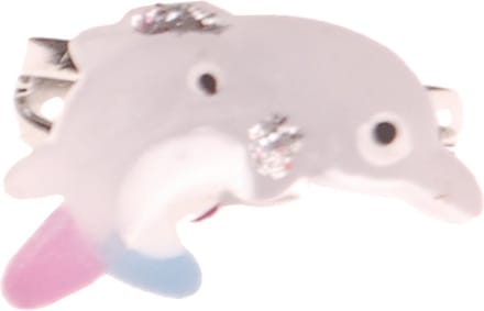 Ringetje dolfijn wit
