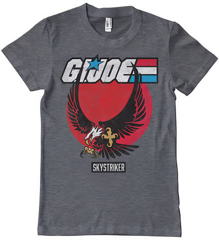 G.I. Joe Skystriker T-shirt met distressed-look