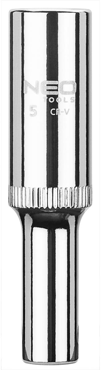 Neo Superlock - Lange Dopsleutel - 5 mm - 1/4 inch - Staal CrV