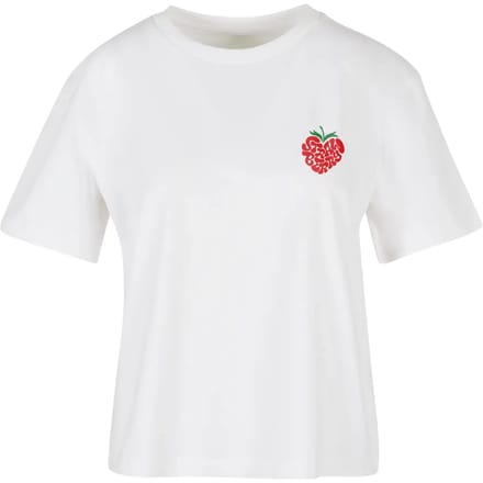 Dames-T-shirt Miss Tee Strawberry Heart