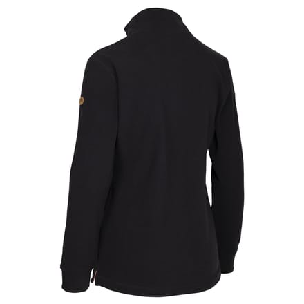 Trespass Dames/Dames Groot Hart Fleece (Zwart)
