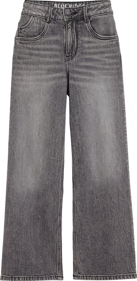 WE Fashion Meisjes wide leg jeans met stretch