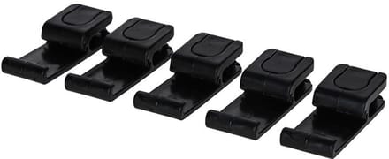 Intensions plafondsteun klik - zwart - 5 stuks