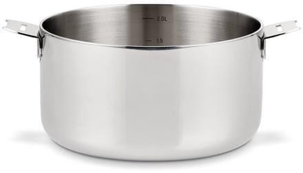 Beka Evolution steelpannenset - 3-delig - RVS - PFAS-vrij - Met greep - Geschikt voor inductie & oven