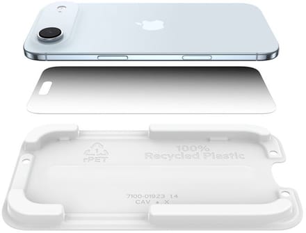 Belkin InvisiGlass Privacy iPhone Air glazen screenprotector