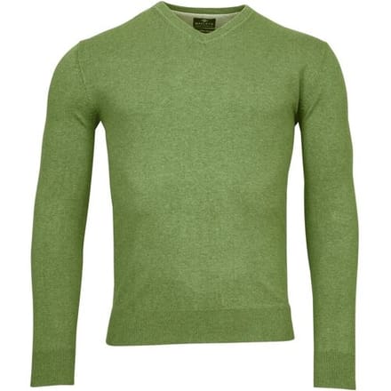 Baileys Trui V-Neck Pullover Single Knit Pastel Groen / male