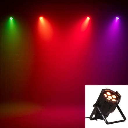 LED projector Q-Par 6 RGBW - Ayra Q-Par 6 - Multikleur