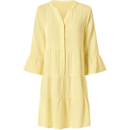 ESMARA Mousseline dames tuniekjurk (Geel, L (44/46))