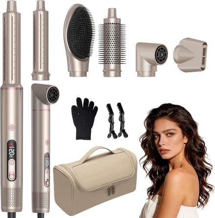 Haarstyler Set - Multistyler Föhn - Snelle Styling - 6-in-1 Functionaliteit - 10x10x10 cm