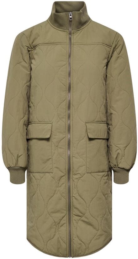 JDY - JDYRAYA QUILT LONG JACKET OTW HAB - Dames - Gewatteerde jassen