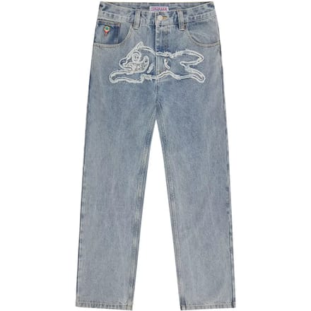 Jeans Icecream Running Dog