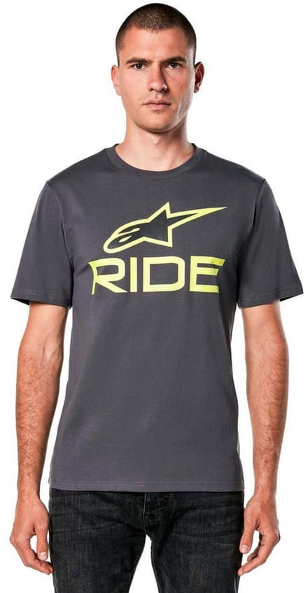 Alpinestars Ride 4.0 Csf T-shirt Met Korte Mouwen Grijs L Man
