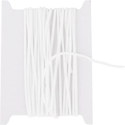 VBS Elastische band, 2,5 mm breed - Wit