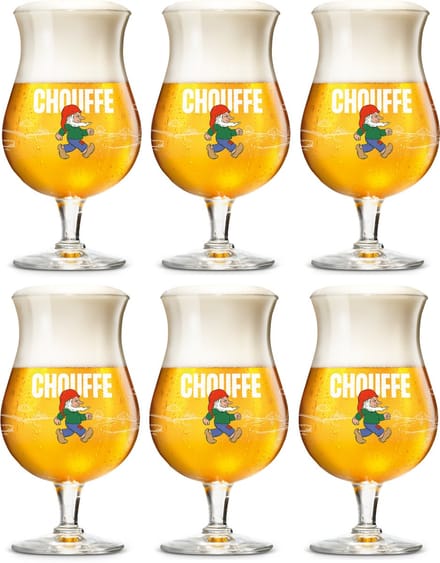 La Chouffe glas 6x33 cl