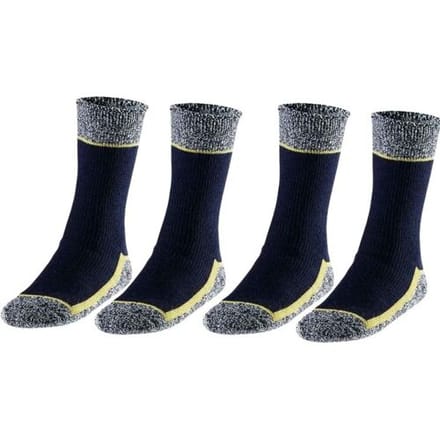 Heatkeeper Heren Thermo WerkSokken 4-pack Navy