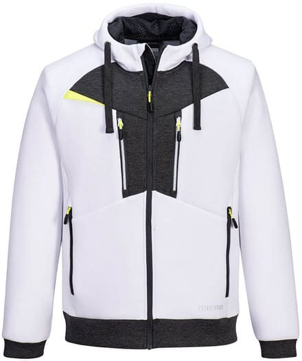 Portwest DX4 Hoodie met rits DX472 - Wit - S