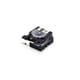 DYMO S0718220 / 18484 IND Rhino tape permanent polyester zwart op wit 19mm (huismerk)