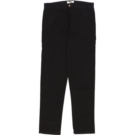 Lange heren ripstop timmerman broek zwart