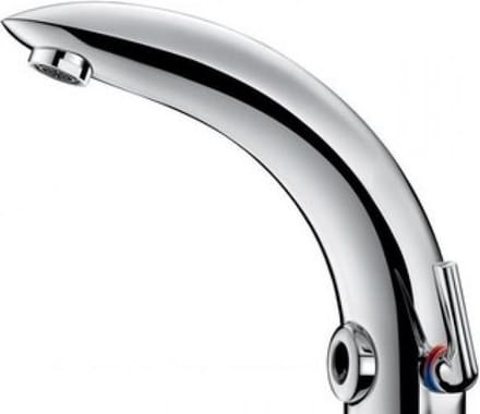 Delabie Tempomatic Mix 2 Wastafelmengkraan M3/8" Op Batt. 6V