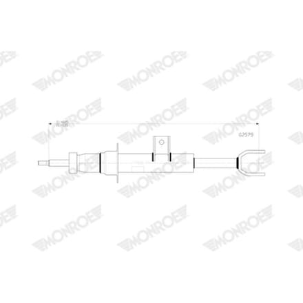 Schokdemper MONROE ORIGINAL (Gas Technology) MONROE G2579
