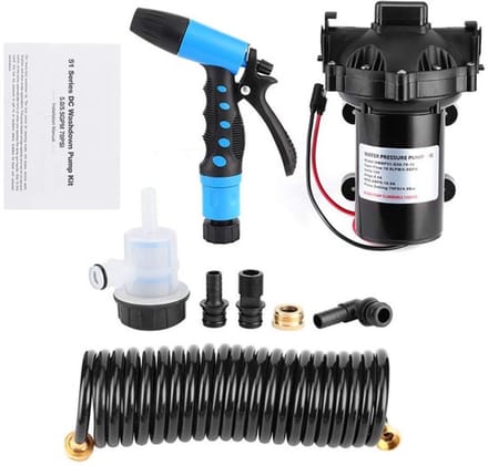 Allecto - Waterpomp - 12V - Ideaal voor Reinigen en Bevochtigen