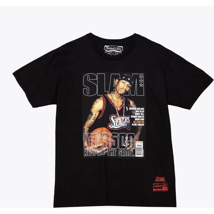 T-shirt Philadelphia 76ers NBA Slam Allen Iverson