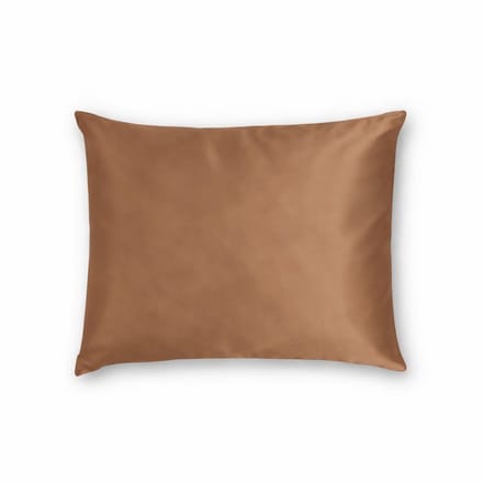 Zijden Kussensloop Amber Silk - 22MM - Silk Heaven - 50x60cm / Ritssluiting