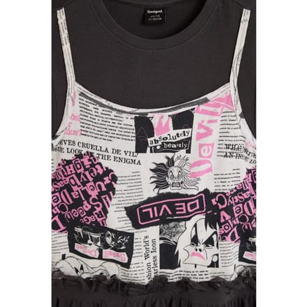Meisjes-T-shirt Desigual Cruella