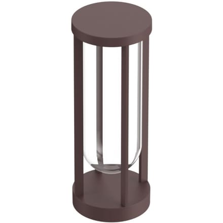 Flos In Vitro Bollard bolderverlichting - donker bruin - 40 cm