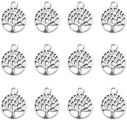 Store_7 - Levensboom Hangers - Metalen Charms - Duurzaam en