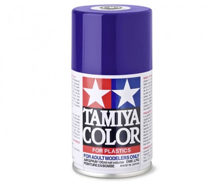 Tamiya Hobbyverf Acrylverf - TS-57 Blue Violet - Gloss - Acryl Spray - Verf spuitbus - 100 ml