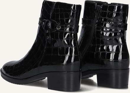 Gabor 511 Enkellaarsjes - Enkelboots met rits - Dames - Zwart - Maat 35,5