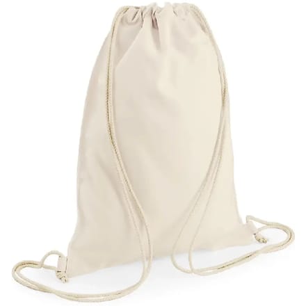BagBase Sublimation Gymsac BG910 - Natural - 28,5 x 41 cm