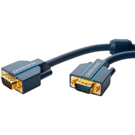 Clicktronic VGA-verbindingskabel - 2 m