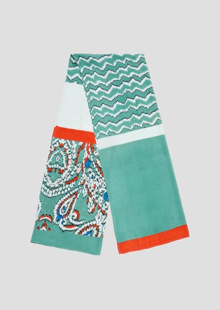 s.Oliver - female - Sjaal van viscose met motief