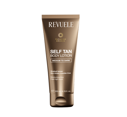 Revuele - Self Tan Body Lotion Medium To Dark - 200ml