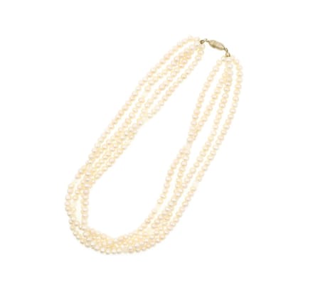 Behave - Dames Parel Ketting Zoetwaterparels - Mode Statement Ketting - Nikkelvrij