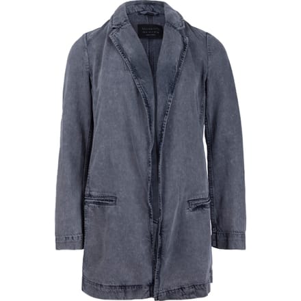 AllSaints Aleida Denim Blazer Anthracite Taglia: 34 | Giacche di jeans Outlet | Donna | Blu