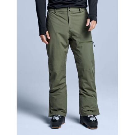 Poederbaas Skibroek Heren - Arctic 2L Insulated - Olive Green - Maat M