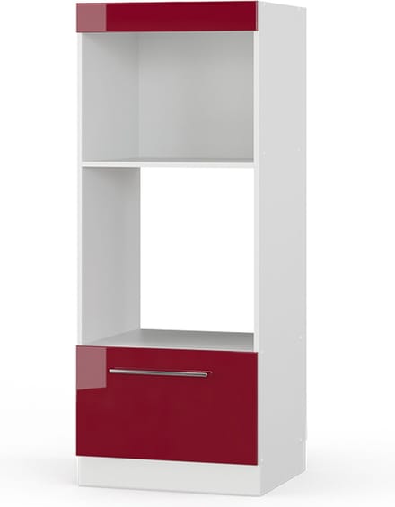 Vicco Fame-Line Magnetronkast – 60 cm open Bordeauxrode hoogglans