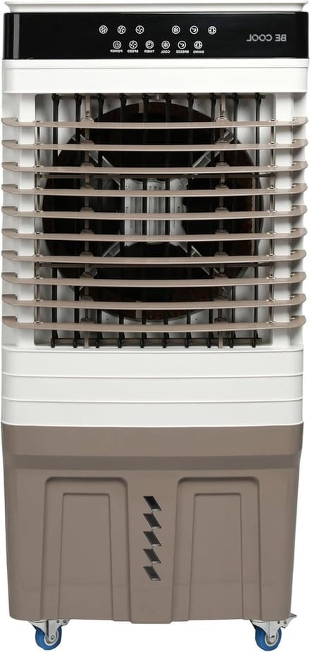 Mobiele Luchtkoeler - Verplaatsbare Airco - Ruimte Koelen - Grote Capaciteit - 60 Liter - Wit