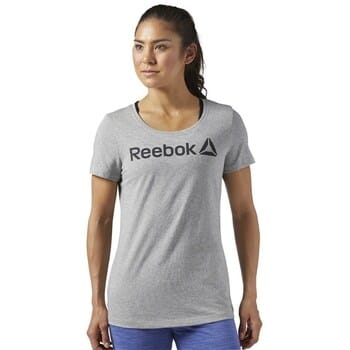 T-shirt Korte Mouw Reebok Sport Linear Read