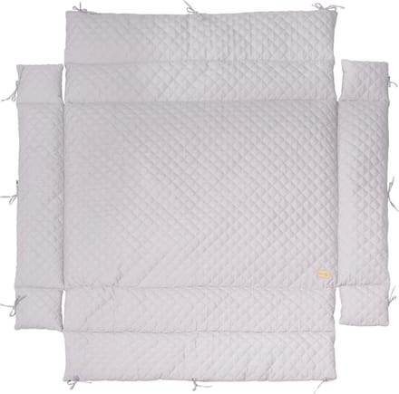 Roba Boxkleed Style Junior 96 X 18 Cm Polykatoen Zilvergrijs