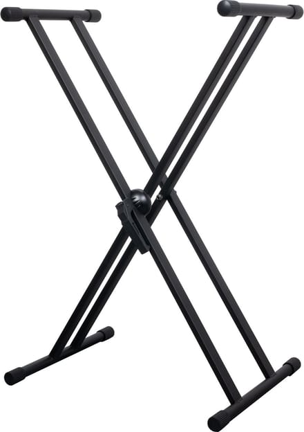 Vonyx KBS03 Keyboardstandaard met dubbel X-frame - Voor keyboards en DJ-controllers