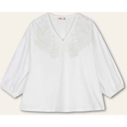 Oilily Bhoomi Blouse- maat44 Bright Wit