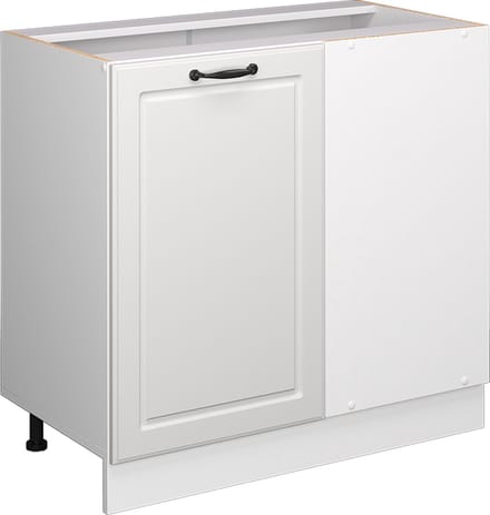 Vicco R-Line Hoekkast – 86 cm zonder werkblad Wit Landhuis