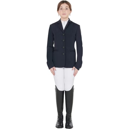 Wedstrijdjasje met vier knopen voor meisjes Equestro