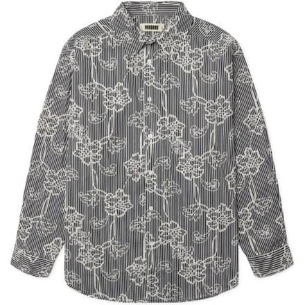 Woodbird brooks emb shirt 2636-712 black white