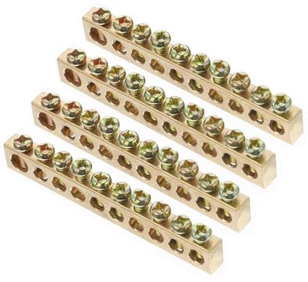 12 Terminals Busbar Distributie Draad Terminal voor Elektrische Installaties
