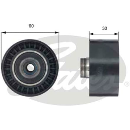 Geleiderol, distributieriem PowerGrip® GATES T42191